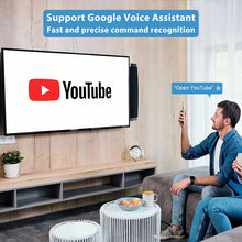 Load image into Gallery viewer, Man use google voice assistant to open youtube with air mouse remote