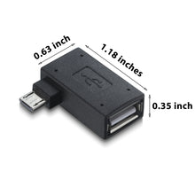 Load image into Gallery viewer, Micro USB OTG adapter_Fire TV Stick_Chromecast_size_0.63x1.18x0.35inches_monsterbox